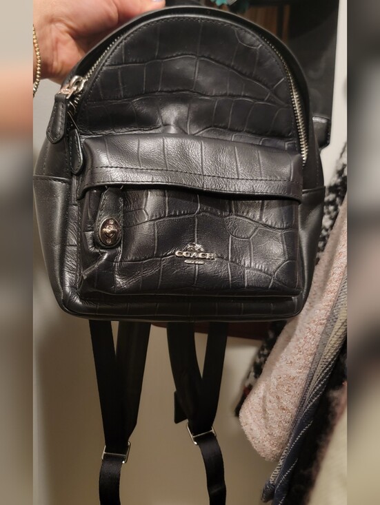 Coach Handbags - Coach Croc Backpack